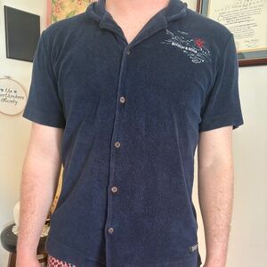Scotch & Soda Terrycloth Button-Up